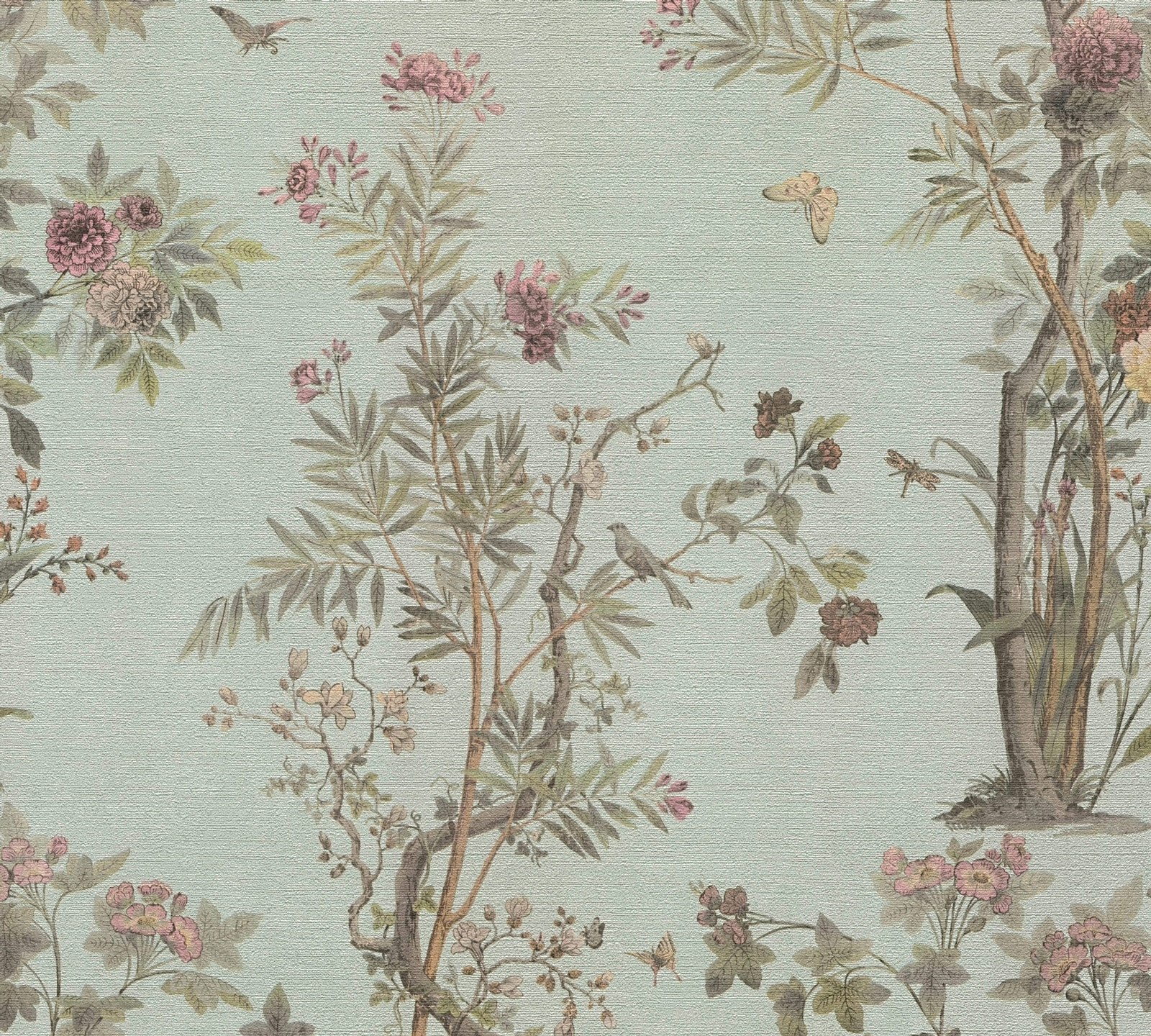 AS Vliestapete History of Art 2 Floral Braun 790435