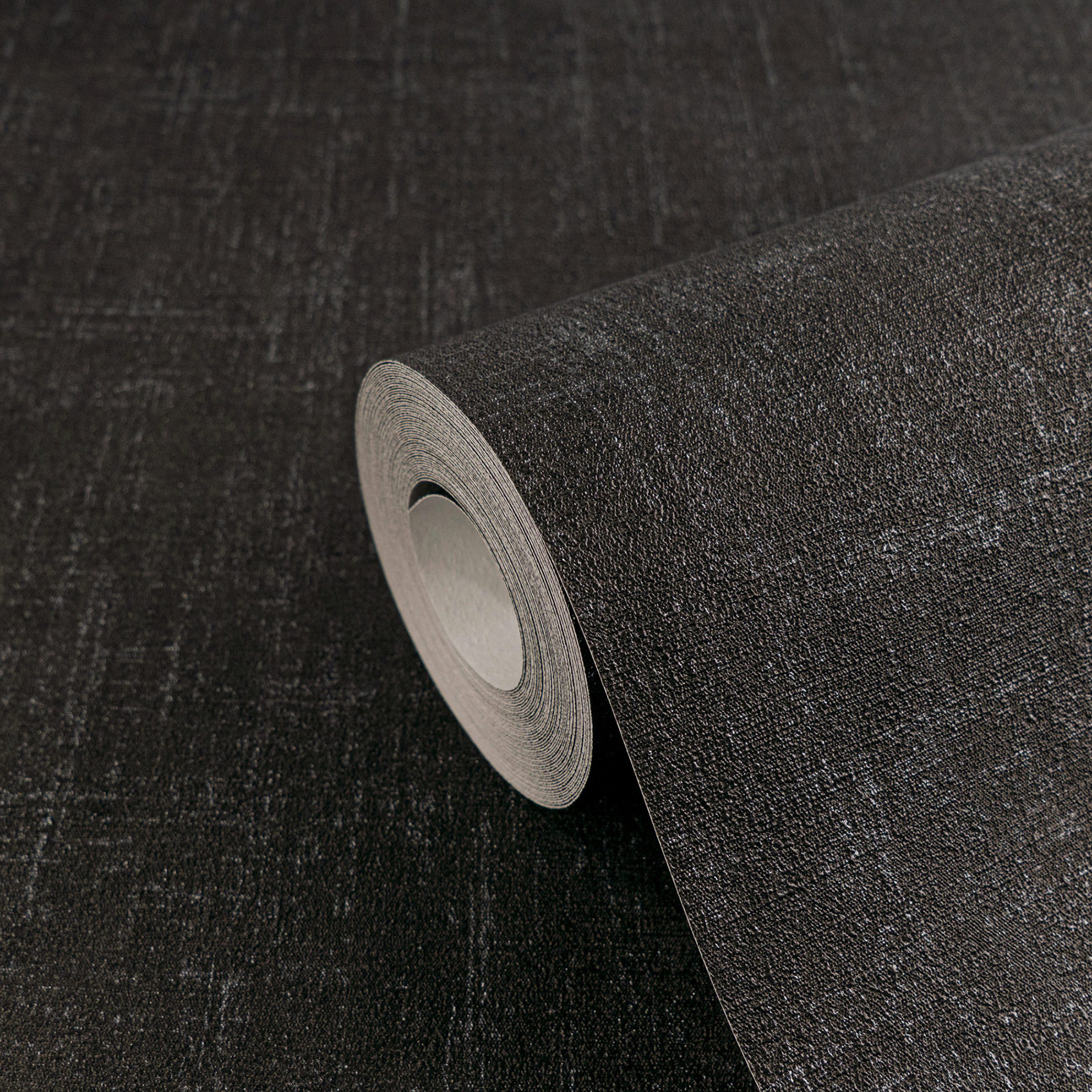 AS Vliestapete CosmoLiving Uni Schwarz 791105