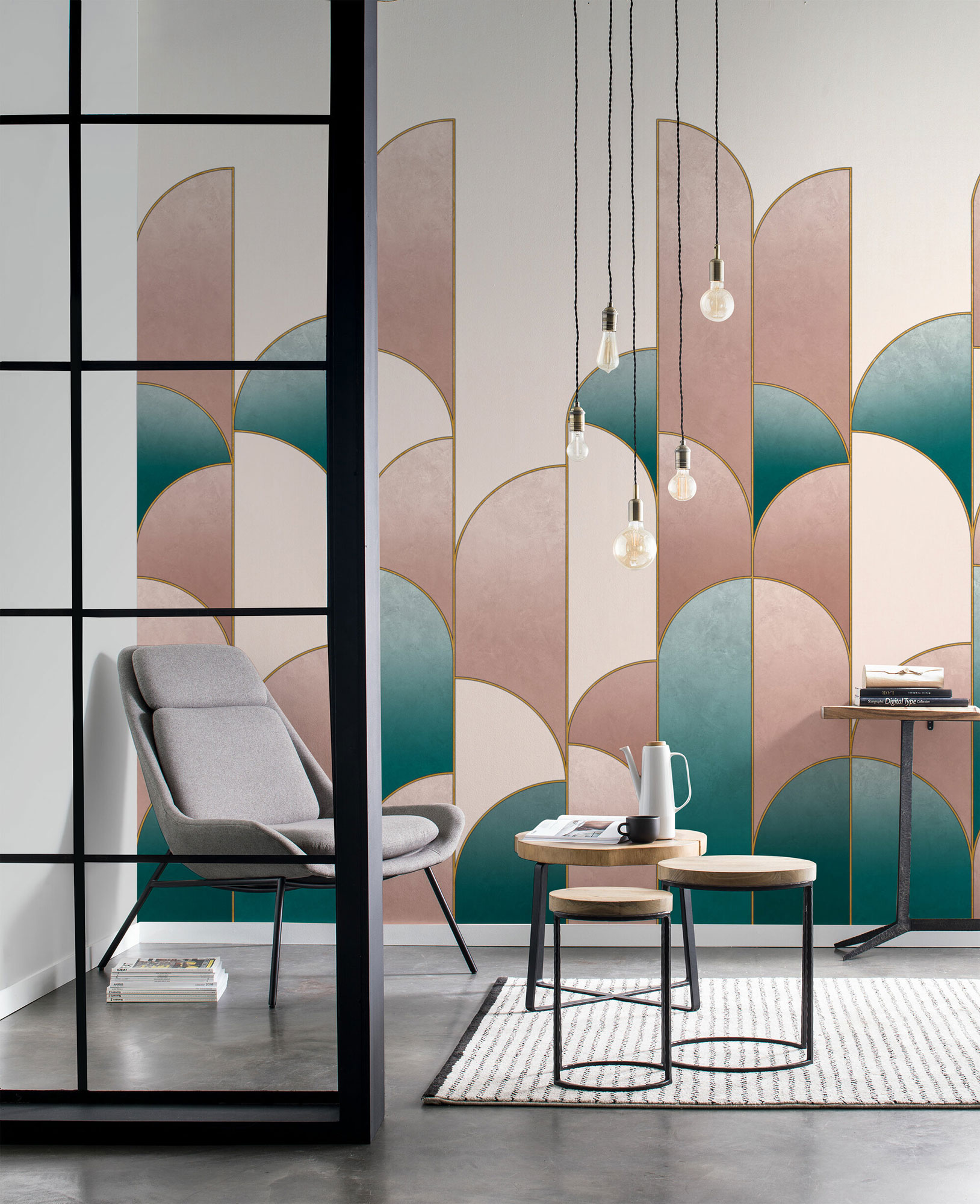 Rasch Fototapete Magic Walls 3D Geometrie Grafik 552157
