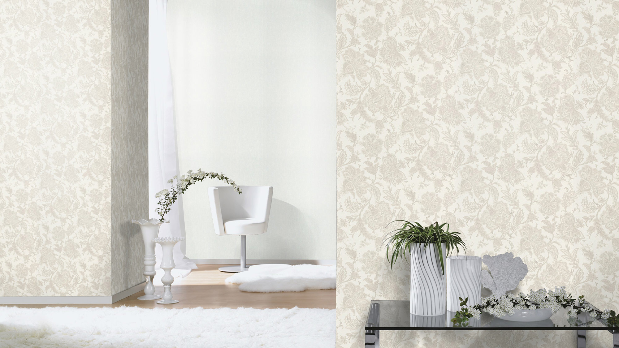 Rasch Vliestapete Sophia Textil Optik 710472