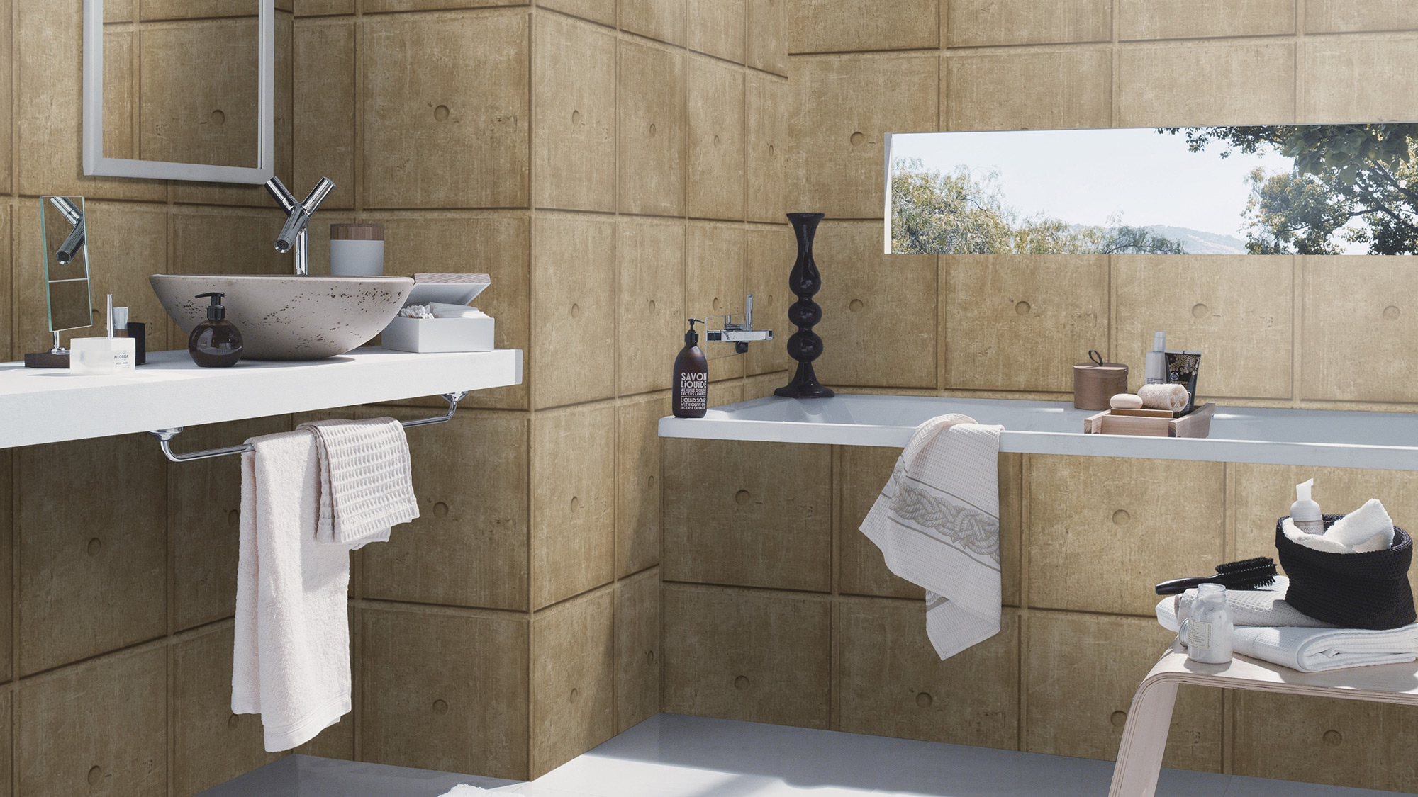 Rasch Vliestapete Factory V Betonplatte Industrial 499445