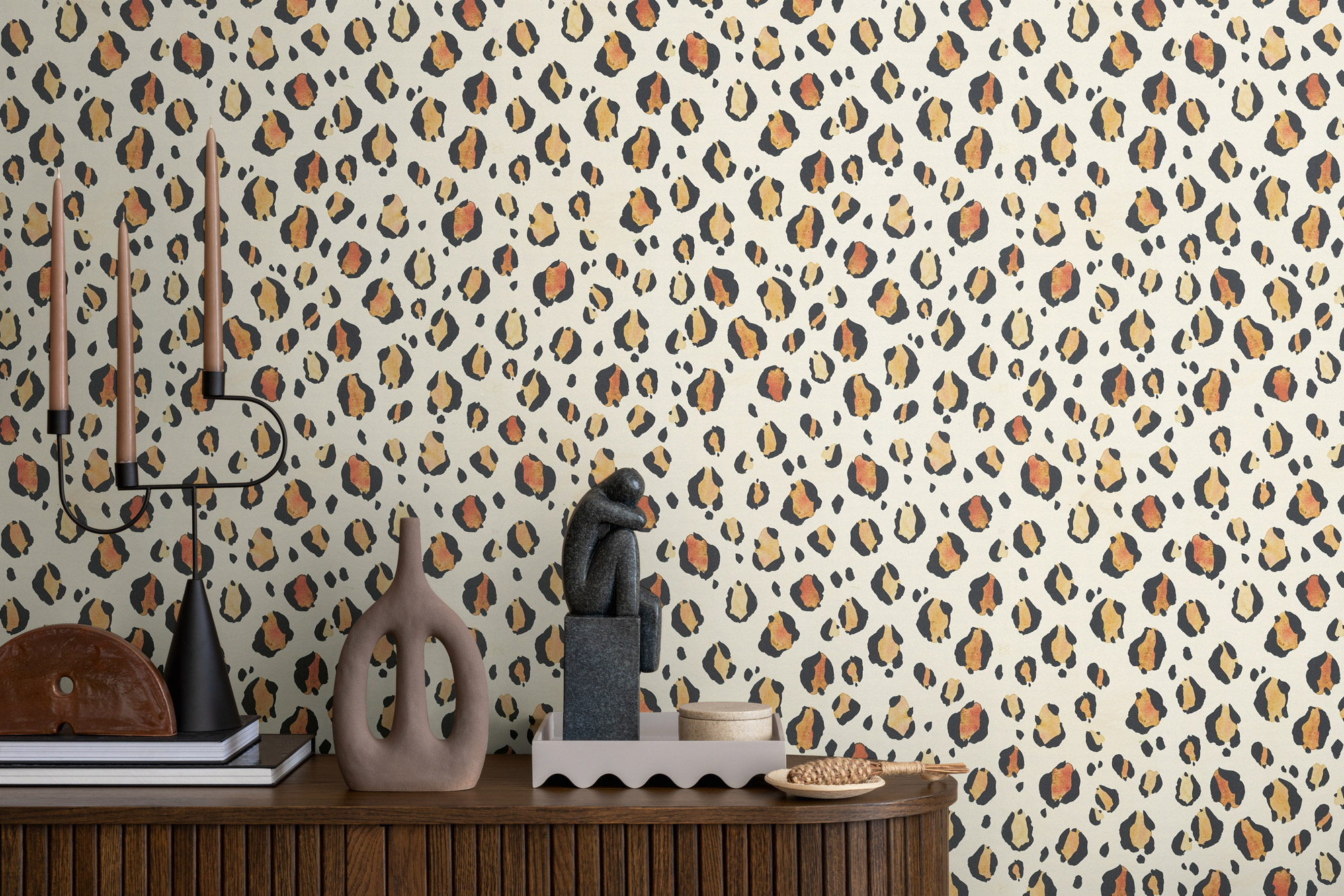 AS Vliestapete Anna d'Andrea Leomuster Creme 782161