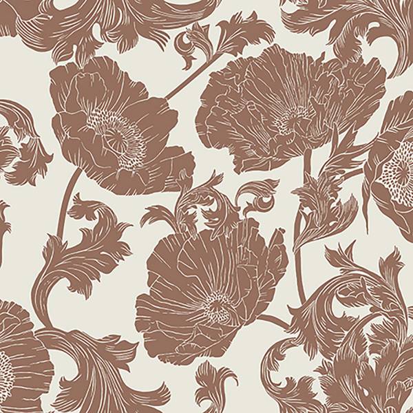 Rasch Textil Vliestapete Ekbacka rot Floral 014024