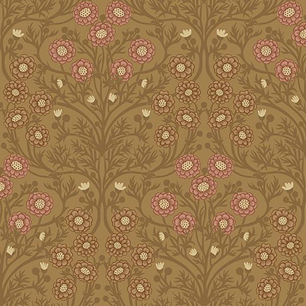 Rasch Textil Vliestapete Ekbacka braun Floral 014018
