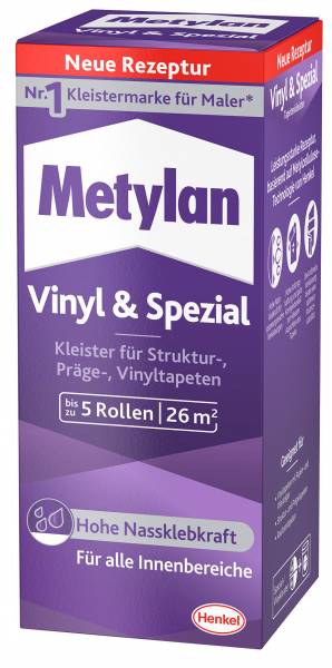 Metylan Vinyltapetenkleister Spezialtapetenkleister | 180 g