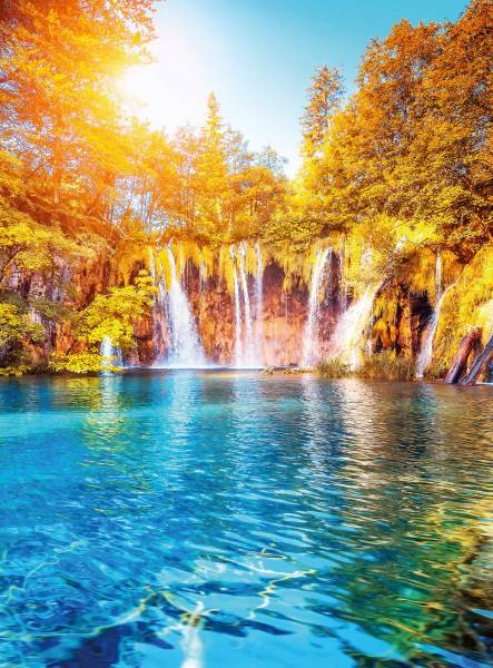 AS Fototapete Waterfall And Lake In Croatia Designwalls 2 DD