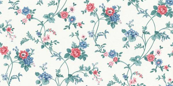 Rasch Textil Vliestapete Petite Fleur 5 Blumen 288338