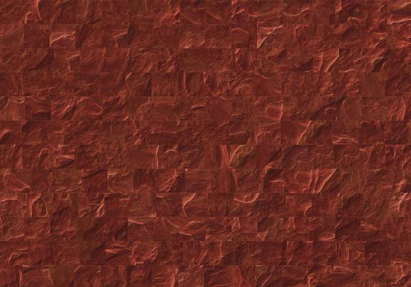 Komar Vlies Fototapete Red Slate Tiles INX8-078