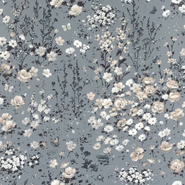 Rasch Textil Vliestapete Petite Fleur 5 Blumen 288369