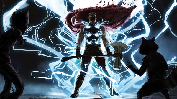 Komar Vlies Fototapete Thor God of Thunder IADX10-075