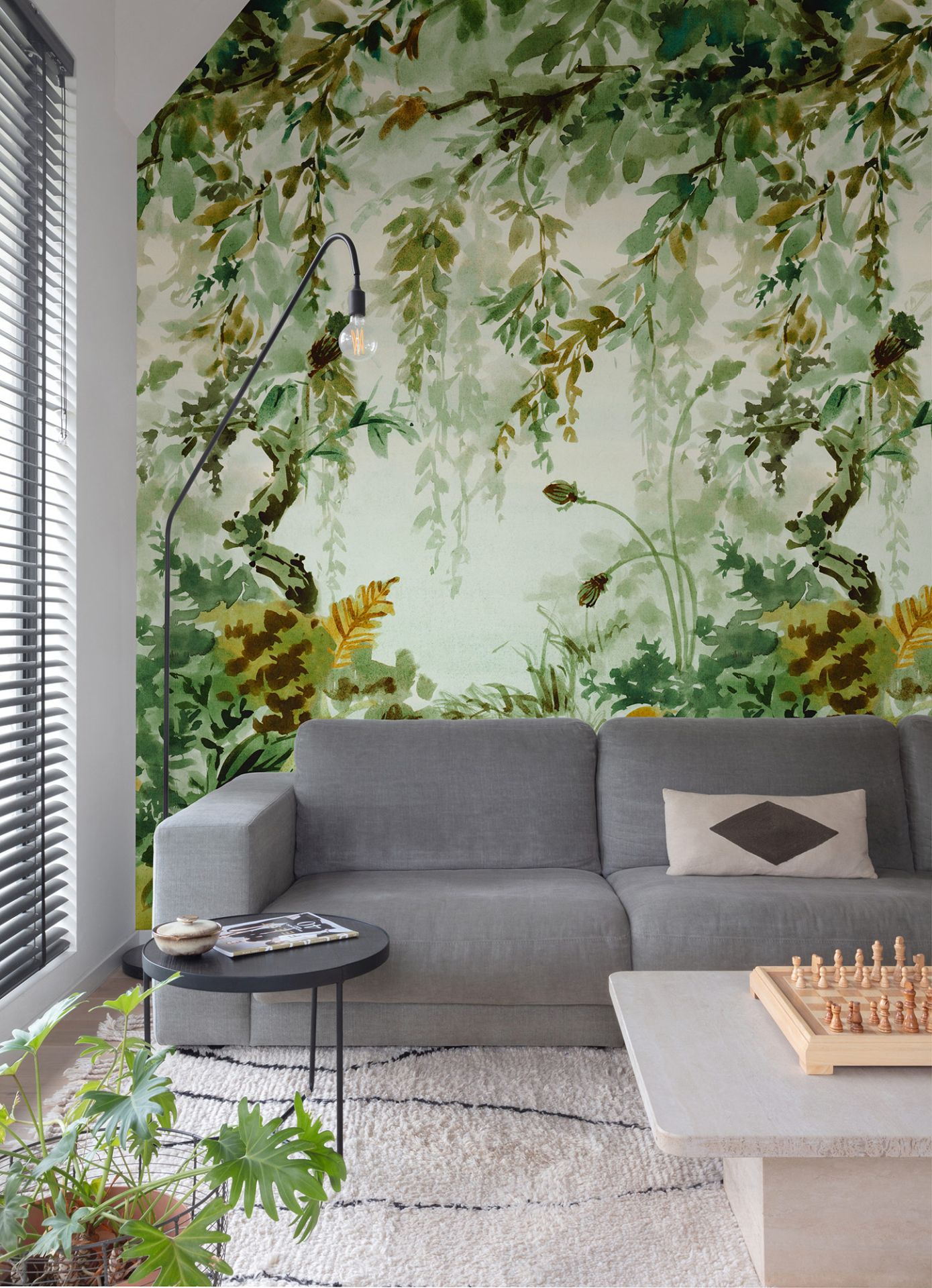 Grandeco Wandbild Eine Rolle ein Motiv 2 Pflanzen A52201 | 5411012469733